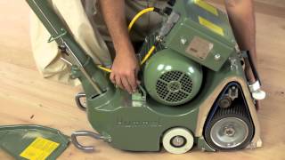 Lagler HUMMEL 8quot Belt Floor Sander [upl. by Trofmoc537]