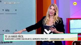 Alquileres ¿cómo calcular el aumento por IPC │DPZT│180624 [upl. by Doscher545]