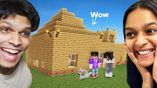 Finally New Ghar Ban Gaya Minecraft Mein 😍 [upl. by Erena115]