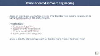 Software Engineering  C2  L5  Reuseoriented software engineering [upl. by Sup947]