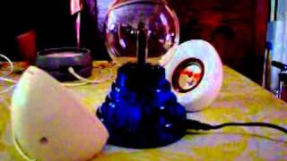 Plasma Ball Reacting to Audio [upl. by Smailliw]