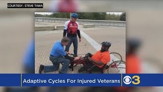 Adaptive Cycling Clinic Helps Disabled Vets Go Further And Faster [upl. by Duer]