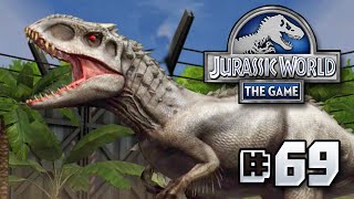 INDOMINUS REX amp HYBRIDS  GIVEAWAY  Jurassic World  The Game  Ep 69 HD [upl. by Llenwahs]