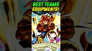 NEW ULTRA SSJ4 GOGETA BEST TEAMS amp EQUIPMENTS [upl. by Notlehs540]