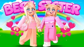 MY SISTER IS MY BEST FRIEND IN ROBLOX BROOKHAVEN [upl. by Esau]