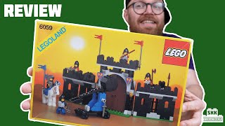 RitterSpielset meiner Kindheit LEGO® 6059 Burgmauer der Black Knights von 1990 Review [upl. by Donahoe]