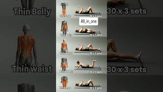 5 min bed time workout exercise workouts abexercises abs youtubeshorts trending shorts yt [upl. by Andert542]