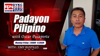 PADAYON PILIPINO  OCTOBER 032024 [upl. by Cocks]