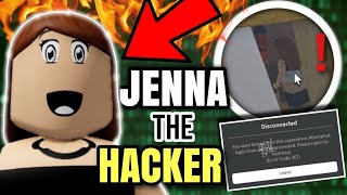 😳 JENNA The Roblox HACKER is SUSPICIOUS [upl. by Takeo534]