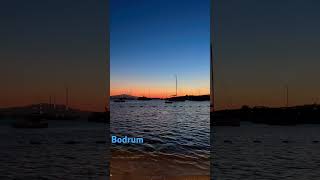 Bodrum sunset beach turkey travel [upl. by Inga]