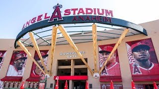 Angel Stadium Anaheim CA Behind the Scenes Guided Tour  MLB Ballpark Tours [upl. by Nibbor545]