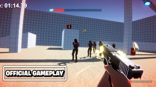 GAMEPLAY Of My INDIE FPS GAME [upl. by Irrab]