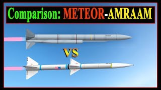 Meteor vs AMRAAM  Which is Better Between Meteor and AMRAAM [upl. by Shayn]