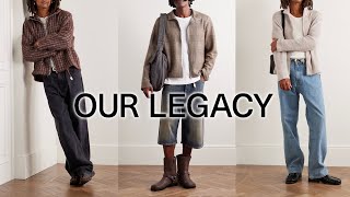 Mens Fall OUR LEGACY Lookbook  Fashion Inspiration [upl. by Murton]