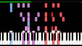 Toccata und Fuge FDur  BWV 540  JSBach  Synthesia HD 60 fps [upl. by Yadsnil]