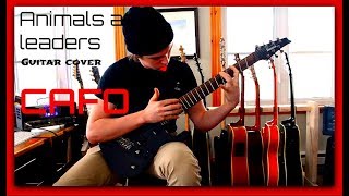 Guitar Playthrough Animals as Leaders  CAFO  With Tab  17yo [upl. by Jollenta]