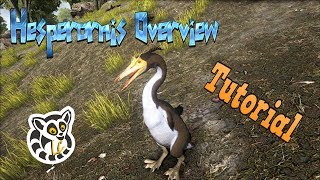 Ark Survival Evolved  Hesperornis Overview [upl. by Naima]