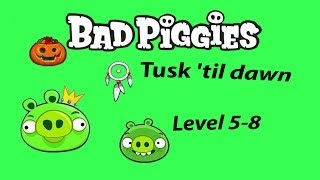 Bad Piggies Level 58 Tusk til dawn 3 Stars Walkthrough HD [upl. by Curley]