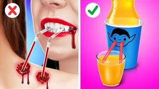 How Can A Vampire🧛 Be A Mom Genius Vampire Parenting Hacks amp Gadgets by 123 GO [upl. by Ida689]