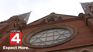 Beaubien Bell rings at Southwest Detroit church for 1st time in 2 decades [upl. by Karwan349]