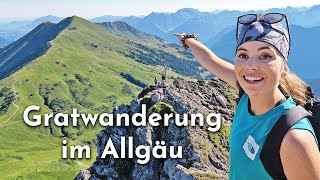 Schöne Gratwanderung im Allgäu Kanzelwand bis Fellhorn in OberstdorfKleinwalsertal [upl. by Vikky]