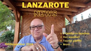 Lanzarote News 9th November 2024 [upl. by Casteel]