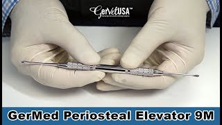 GerMed Periosteal Elevator 9M  Veterinary Dental Instruments  GerVetUSA [upl. by Hyo754]