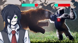 Bears slam Gorillas in a fight  Toby reacts to Tierzoo [upl. by Uok524]