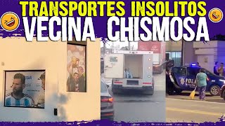 TRANSPORTES INSOLITOS VECINA CHISMOSA😂ARGENTINA NO LO ENTENDERIAS🤣 [upl. by Sulienroc]