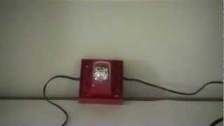 Faraday 2954 Siemens SHPMCS Fire Alarm Test [upl. by Llatsyrk]