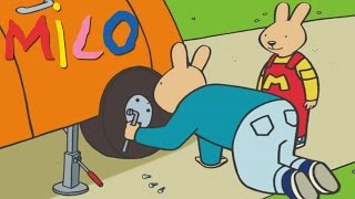 Milo  The spare tire  Cartoon for kids [upl. by Sackman419]