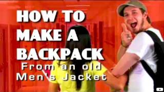 How to make a Backpack  Back to School Threadbanger [upl. by Ylnevaeh810]