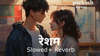 Resham slowed and reverb songs Prakash Dutraj Melina Rai Bimala Limbu New Nepali Song 2081resham [upl. by Whitman]