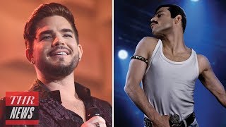 Adam Lambert On Why Rami Malek is the Perfect Freddie Mercury  THR News [upl. by Seedman]