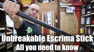 Unbreakable Escrima Stick Review  All you need to know  Enso Martial Arts Shop [upl. by Viking]