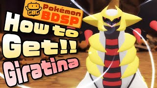 Pokémon BDSP  How to Get Giratina [upl. by Narmak]