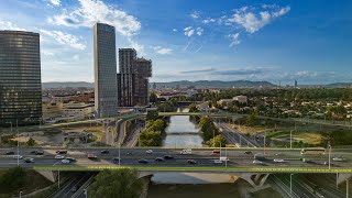 Vienna from above 4K drone [upl. by Percy]