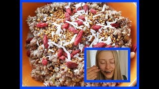 Rawfood gröt med frön recept vegan paleo amp lchf vänligt [upl. by Hannahsohs407]