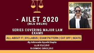 AILET 2021 Exam  NLU Delhi  Know everything about this exam [upl. by Anawak]