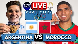 🔴ARGENTINA vs MOROCCO LIVE  Paris Olympics 2024  Full Match LIVE Today [upl. by Granville]