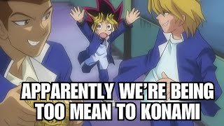 Yugioh Players Are Bullying Konami According to Konami 😂 [upl. by Bakemeier]