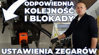 Ustawienia zegarów w OKLEINIARCE  odpowiednia kolejność i blokady [upl. by Rennie]