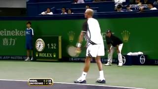 Nikolay Davydenko Top 10 Points vs Nadal HD [upl. by Kire]