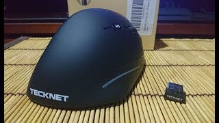 Review TeckNet Ratón Ergonómico Vertical Bluetooth [upl. by Diego134]