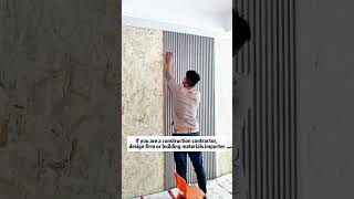 wpc wall panel installation wpc wall panel factory price wpc wall panel supplier wpcpanel [upl. by Adnyleb]