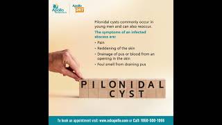 What does a Pilonidal Cyst look like  Apollo Hospitals [upl. by Burne]