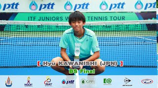 ITF Juniors World Tennis Tour J60 2 BS Final Hyu KAWANISHI JPN 4 vs Hitesh CHAUHAN IND 2 [upl. by Lisandra]