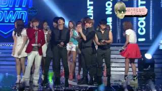 110609 Beast  Fiction win3 quotTriple crownquot  M Countdown [upl. by Elise]