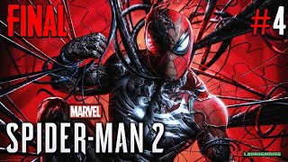 Marvels SpiderMan 2  Español 4  Final del Juego  Ending  Platino  Completo 100  PS5 [upl. by Reiners649]