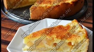 Rezept  Rezepte Einfacher Birnenkuchen [upl. by Ihcego724]